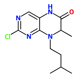 MC085490 2-Chloro-8-isopentyl-7-methyl-7,8-dihydropteridin-6(5H)-one (image for) MC085490 2-Chloro-8-isopentyl-7-methyl-7,8-dihydropteridin-6(5H)-one